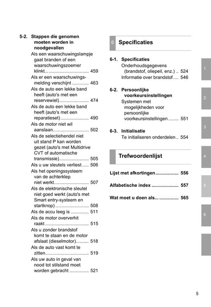 2011-2012 Toyota Verso Gebruikershandleiding | Nederlands