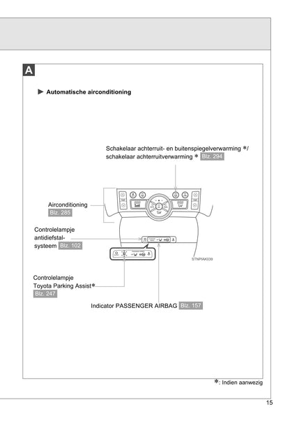 2011-2012 Toyota Verso Gebruikershandleiding | Nederlands