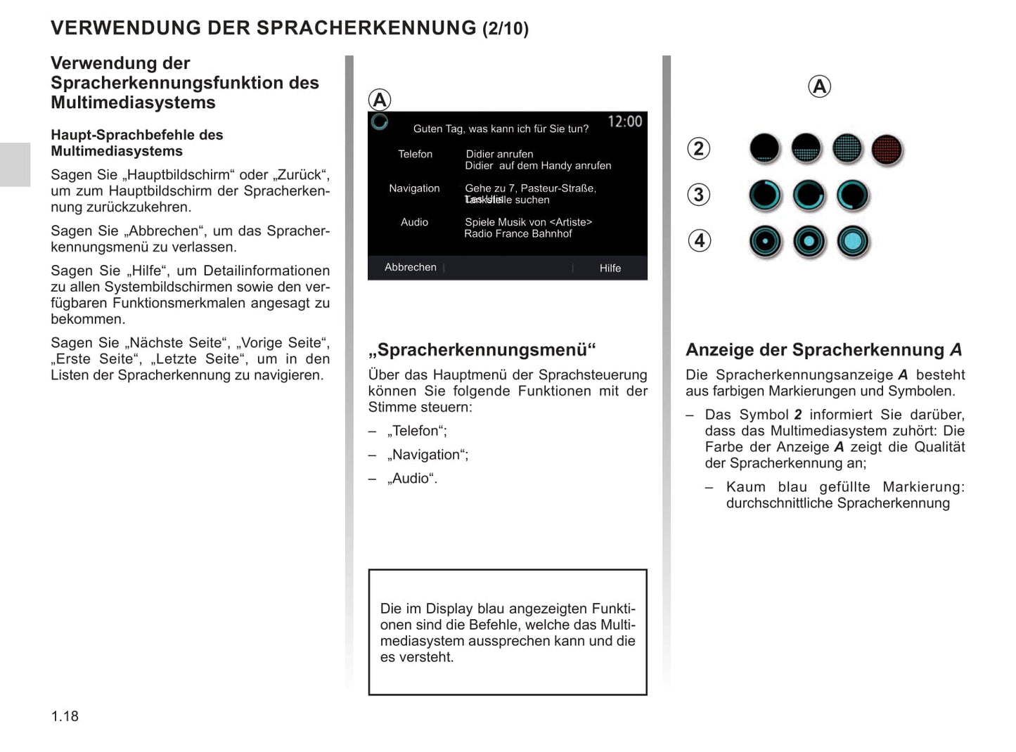 Renault Easy Connect Multimediasystemen Bedienungsanleitung 2019 - 2020