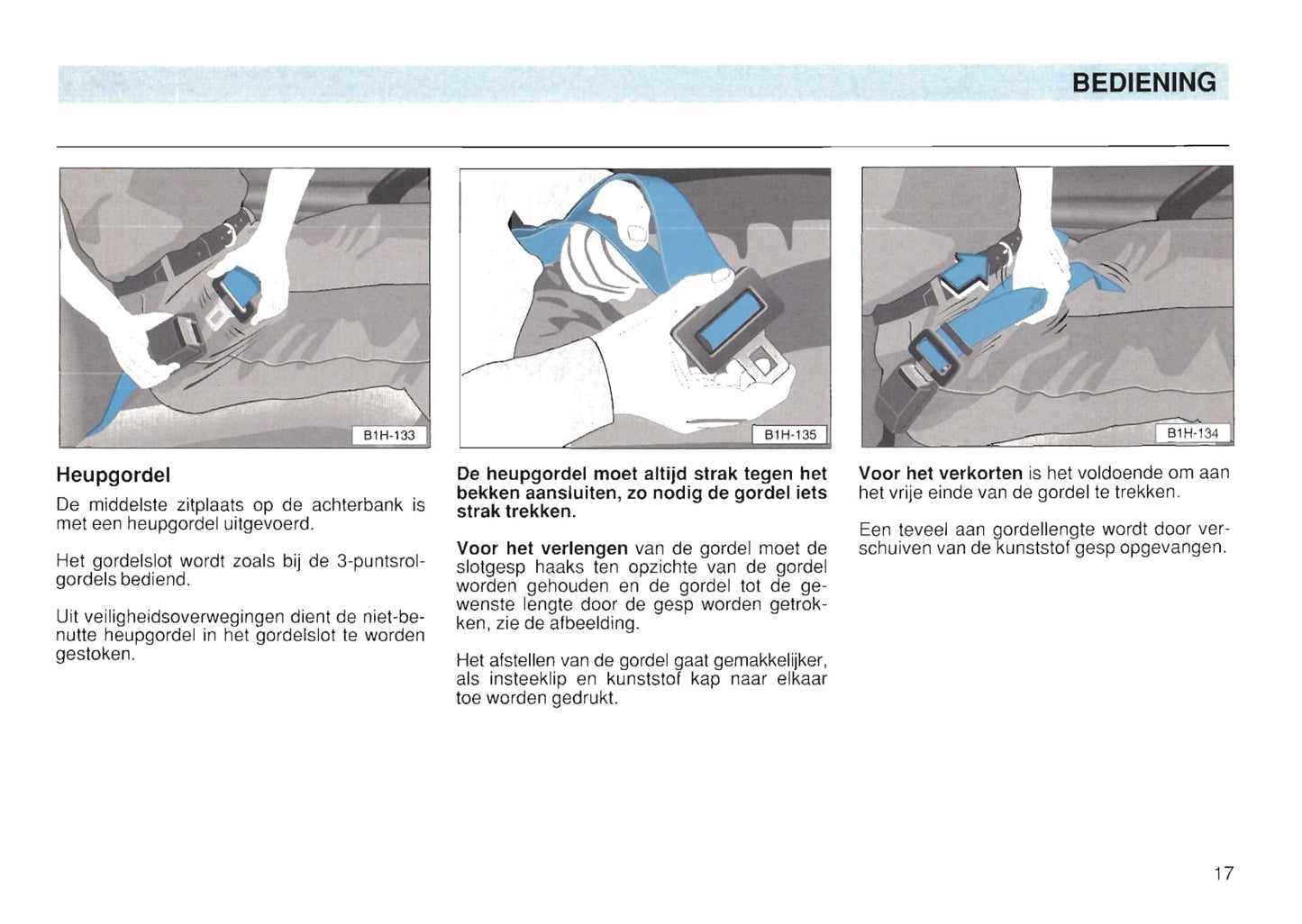 1991-1997 Volkswagen Golf Gebruikershandleiding | Nederlands