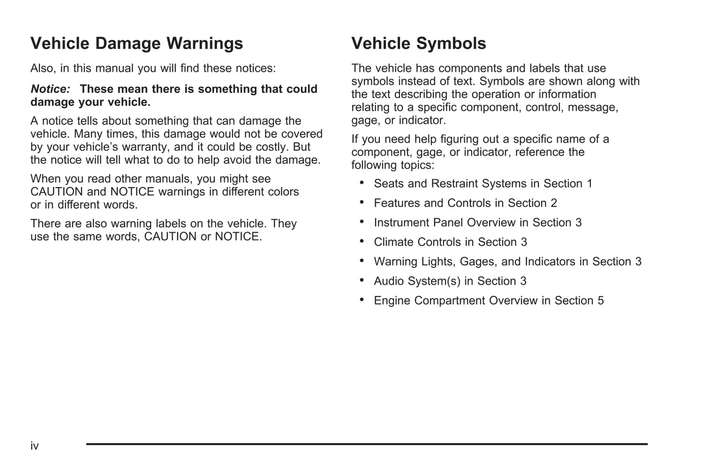 2006 Chevrolet SSR Owner's Manual | English