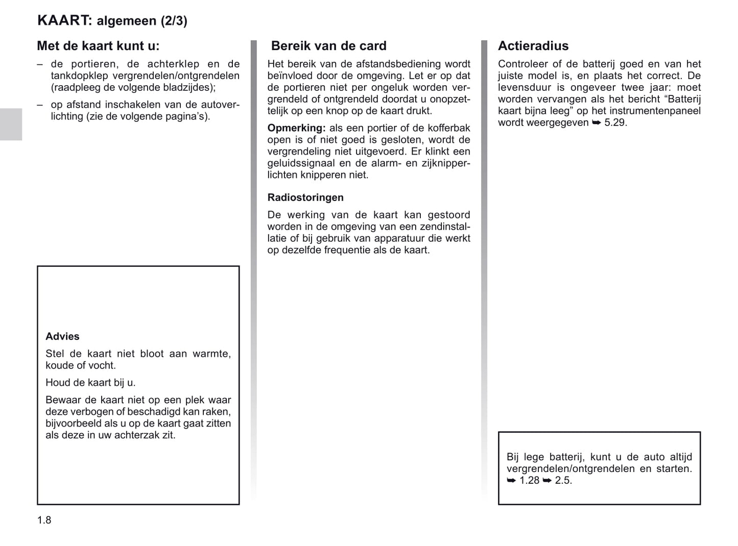 2021-2022 Renault Kangoo Owner's Manual | Dutch