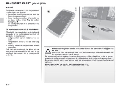 2021-2022 Renault Kangoo Owner's Manual | Dutch