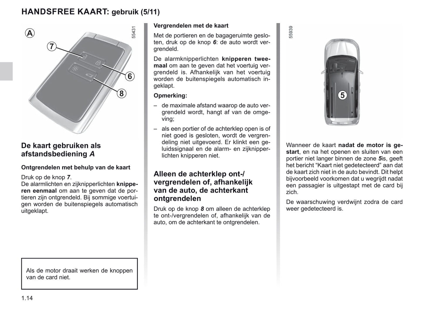 2021-2022 Renault Kangoo Owner's Manual | Dutch