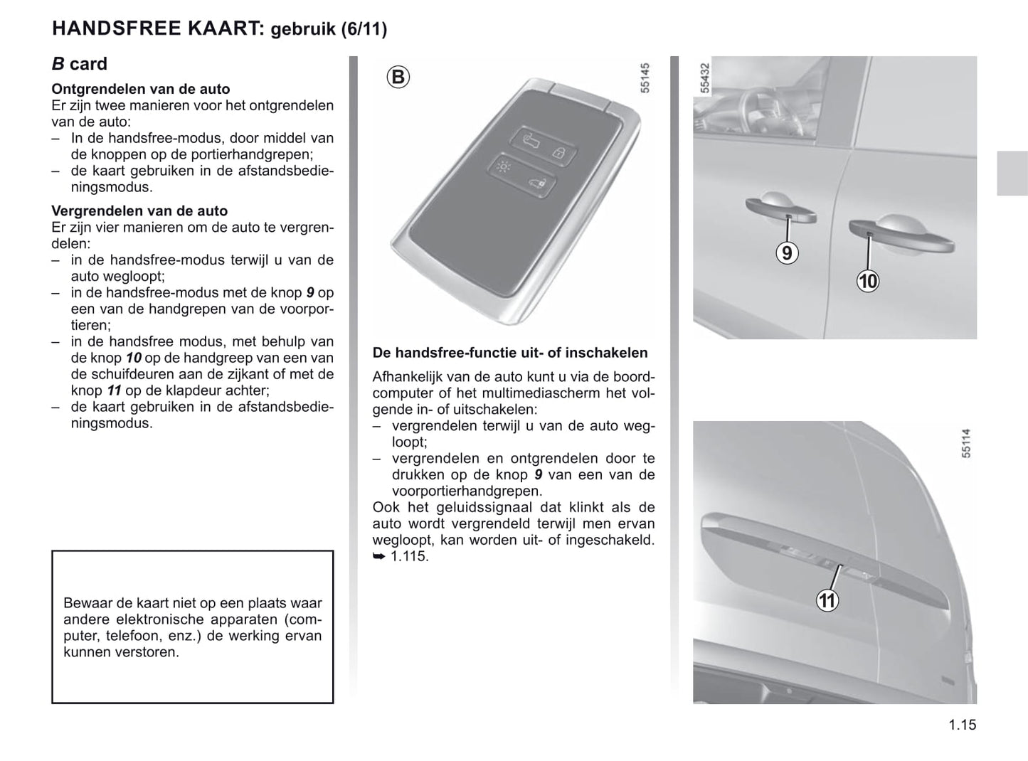 2021-2022 Renault Kangoo Owner's Manual | Dutch