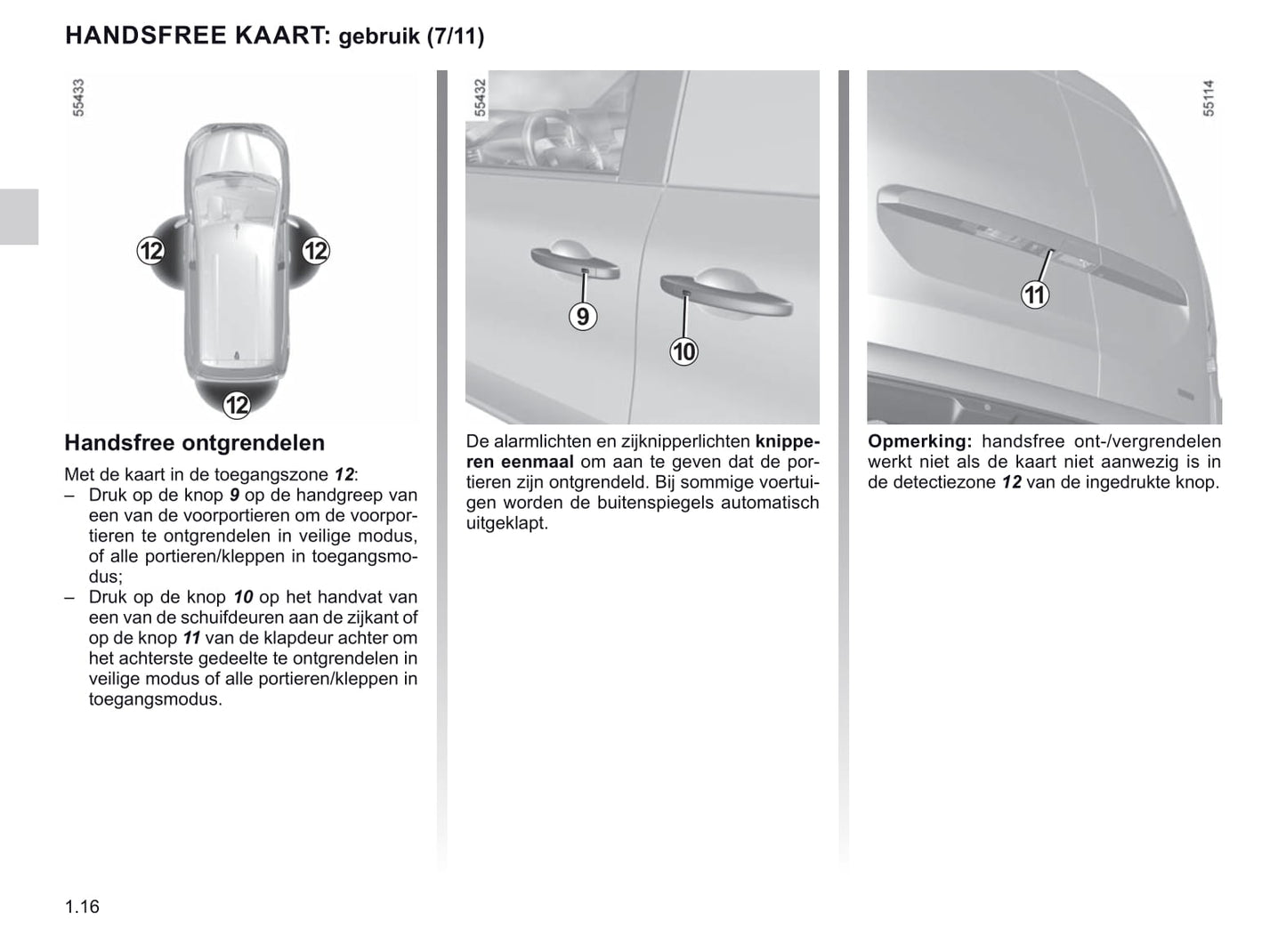 2021-2022 Renault Kangoo Owner's Manual | Dutch