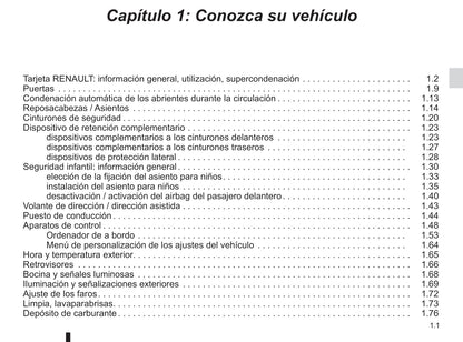 2014-2015 Renault Latitude Owner's Manual | Spanish