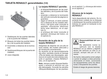 2014-2015 Renault Latitude Owner's Manual | Spanish