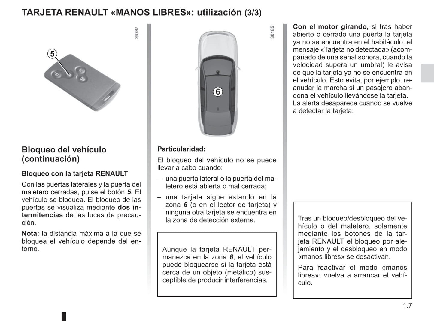 2014-2015 Renault Latitude Owner's Manual | Spanish