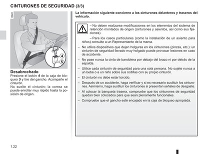 2014-2015 Renault Latitude Owner's Manual | Spanish