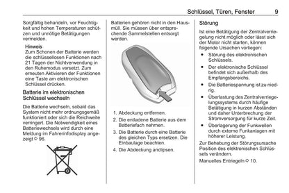 2021-2023 Opel Grandland Bedienungsanleitung | Deutsch