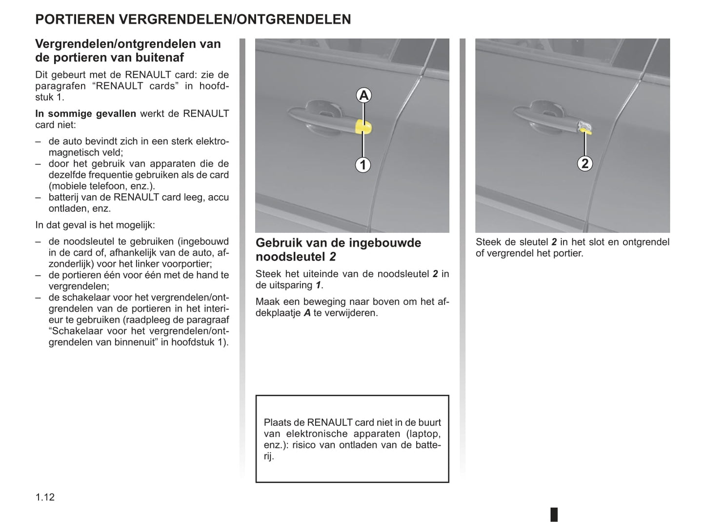 2009-2010 Renault Vel Satis Owner's Manual | Dutch