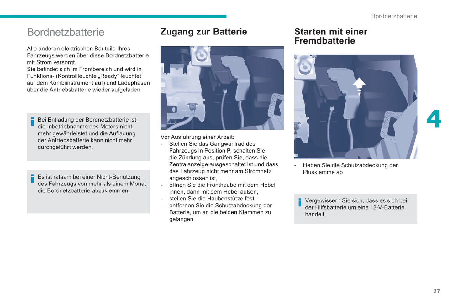 2016 Citroën e-Berlingo Multispace/Berlingo Electric Owner's Manual | German