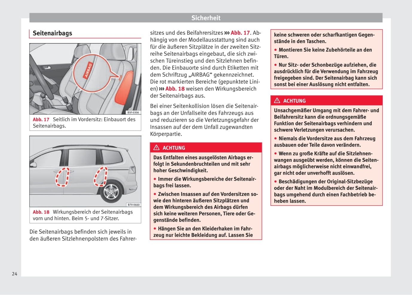 2014-2015 Seat Alhambra Owner's Manual | German