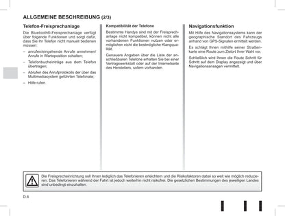 Renault Media Nav Bedienungsanleitung 2015 - 2018