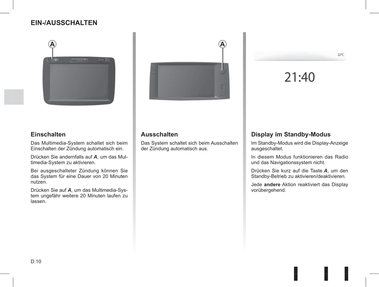 Renault Media Nav Bedienungsanleitung 2015 - 2018