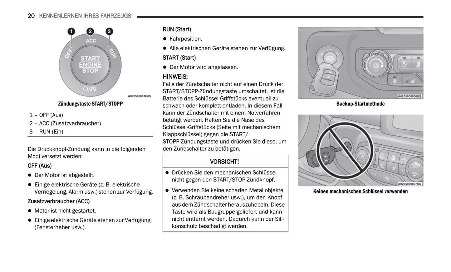 2022 Jeep Gladiator Owner's Manual | German