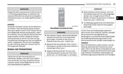 2022 Jeep Gladiator Owner's Manual | German