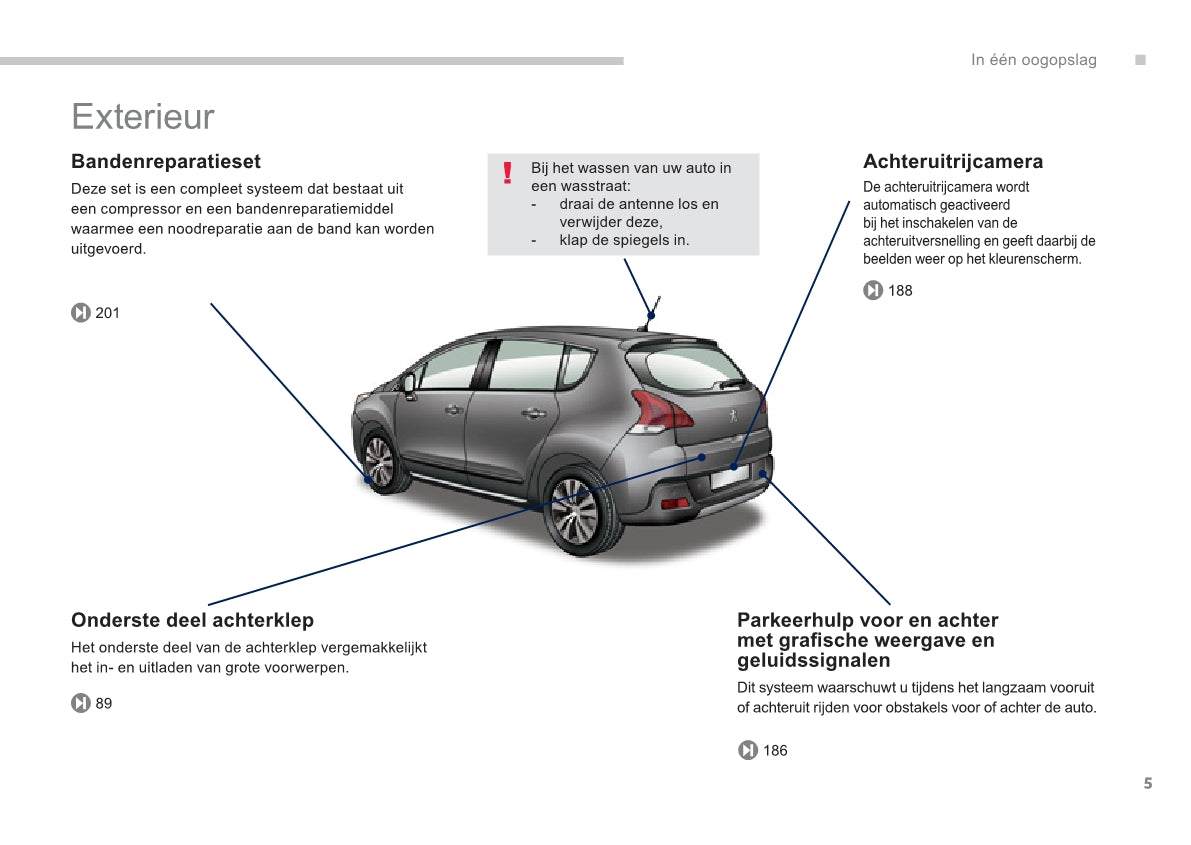 2013-2014 Peugeot 3008 Manuel du propriétaire | Néerlandais