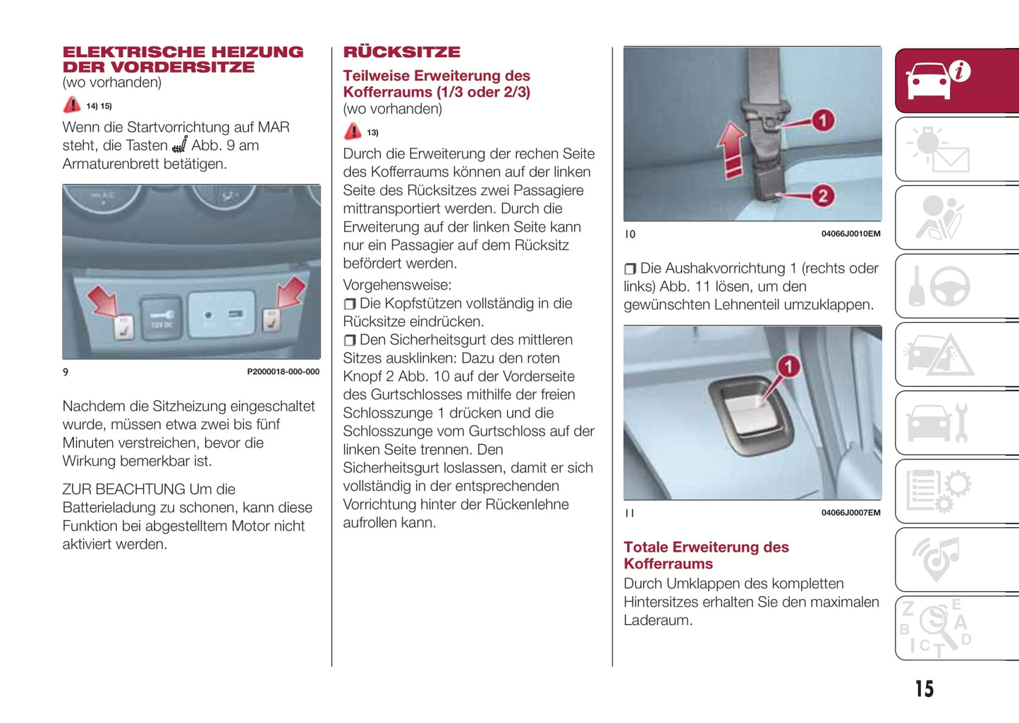 2016-2017 Fiat Tipo Bedienungsanleitung | Deutsch