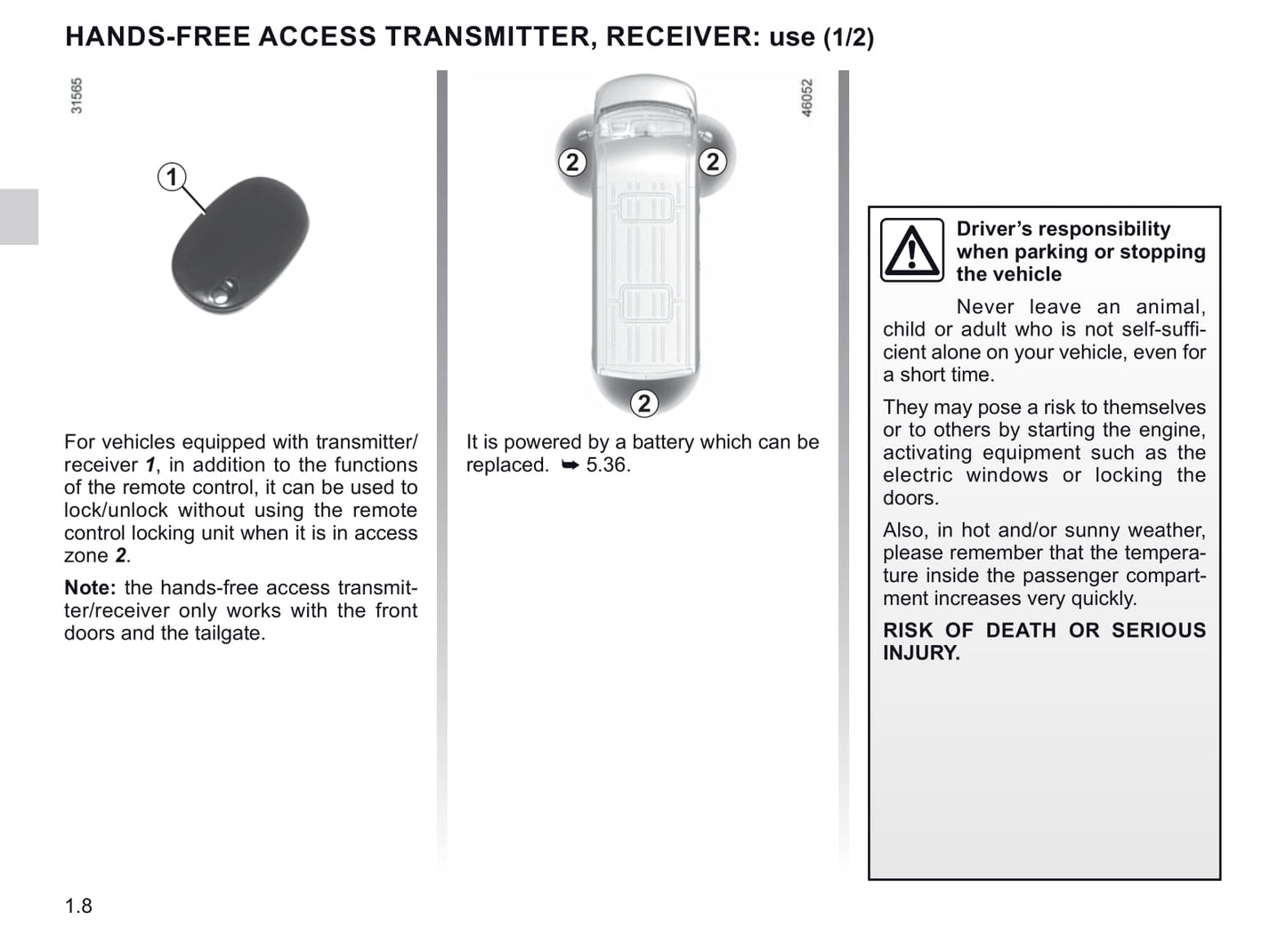 2019-2020 Renault Master Owner's Manual | English