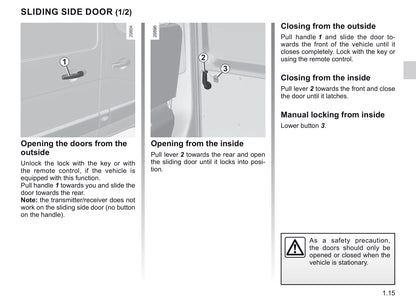 2019-2020 Renault Master Owner's Manual | English