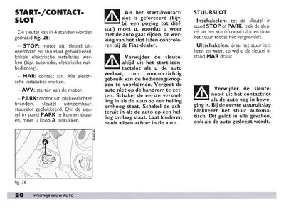 2003-2004 Fiat Doblò Owner's Manual | Dutch