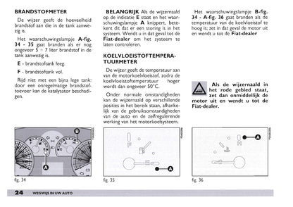 2003-2004 Fiat Doblò Owner's Manual | Dutch