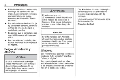 2018-2019 Opel Karl Owner's Manual | Spanish