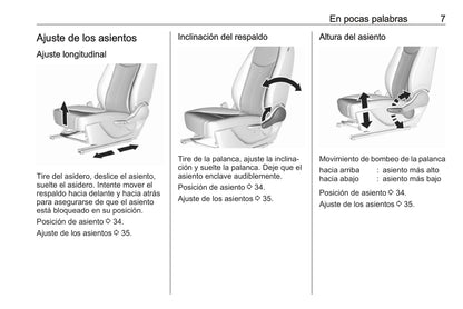 2018-2019 Opel Karl Owner's Manual | Spanish