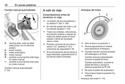 2018-2019 Opel Karl Owner's Manual | Spanish