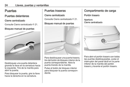 2018-2019 Opel Karl Owner's Manual | Spanish