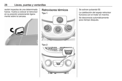 2018-2019 Opel Karl Owner's Manual | Spanish