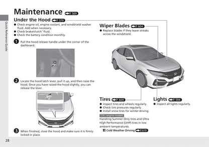 2021 Honda Civic Hatchback Bedienungsanleitung | Englisch