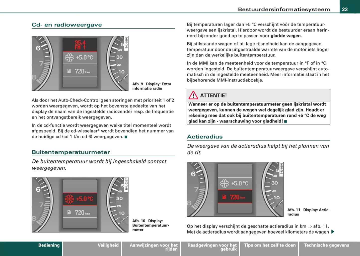 2006-2009 Audi Q7 Owner's Manual | Dutch