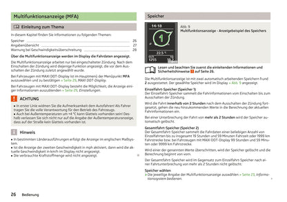 2018-2019 Skoda Rapid Spaceback Bedienungsanleitung | Deutsch