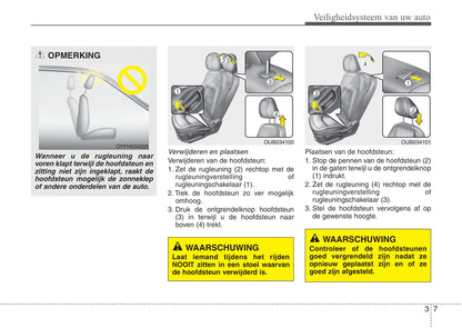 2015-2016 Kia Rio Owner's Manual | Dutch