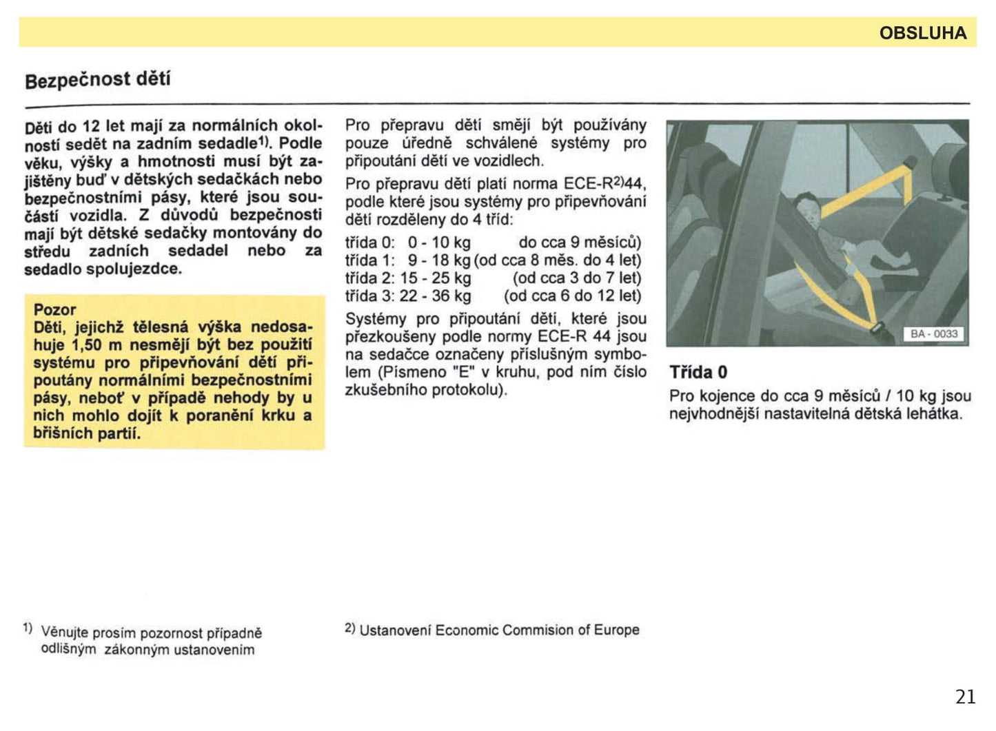 1993-1994 Skoda Favorit Gebruikershandleiding | Tsjechisch