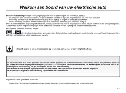 2020-2021 Renault Twizy Owner's Manual | Dutch