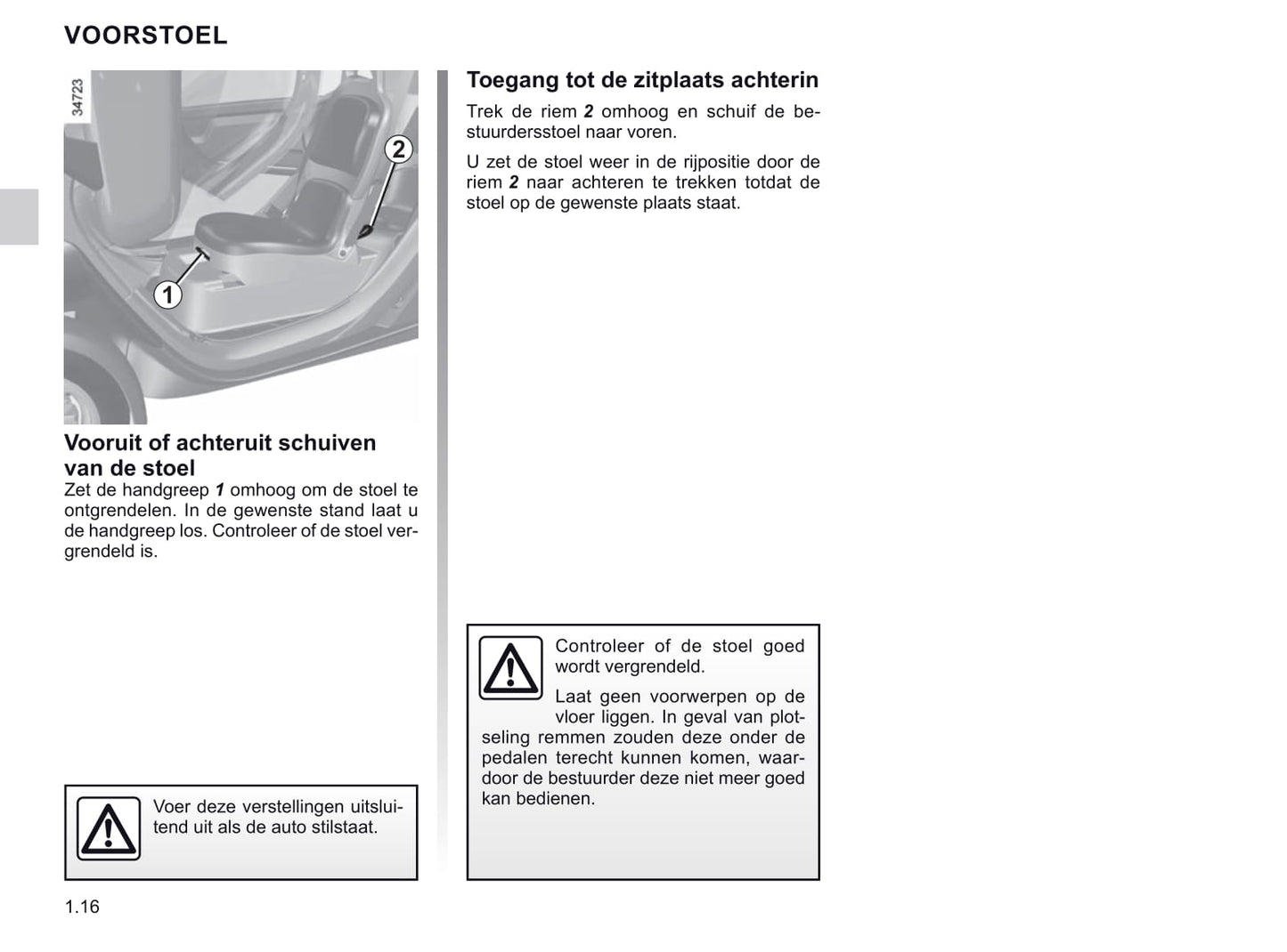 2020-2021 Renault Twizy Owner's Manual | Dutch