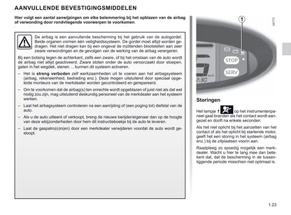 2020-2021 Renault Twizy Owner's Manual | Dutch