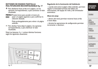 2009-2012 Abarth Punto Evo Manuel du propriétaire | Espagnol