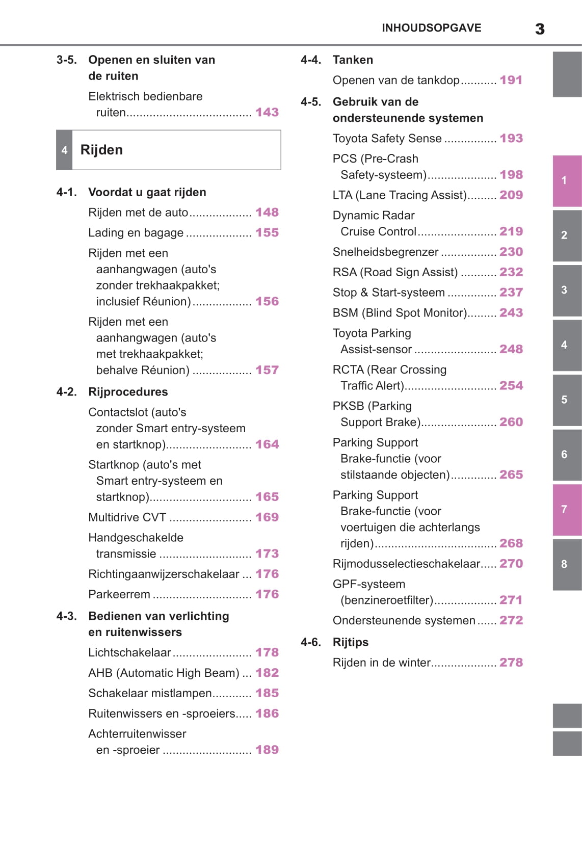 2021-2022 Toyota Yaris Owner's Manual | Dutch