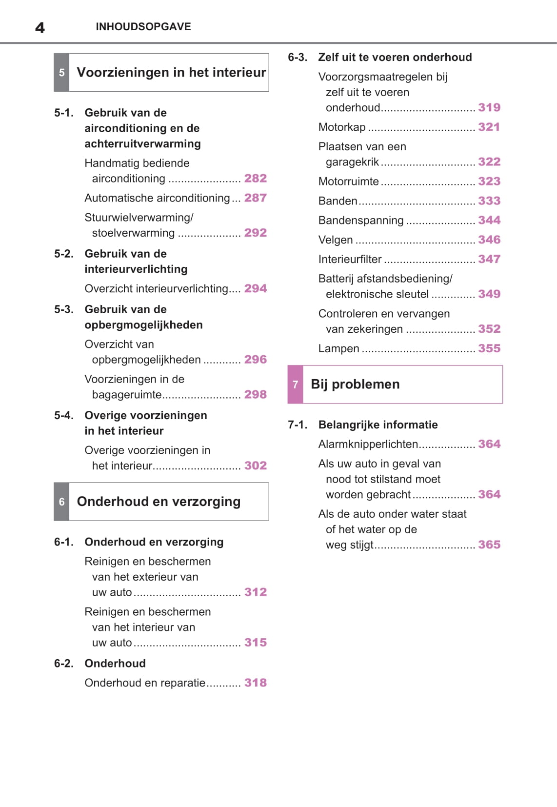 2021-2022 Toyota Yaris Owner's Manual | Dutch