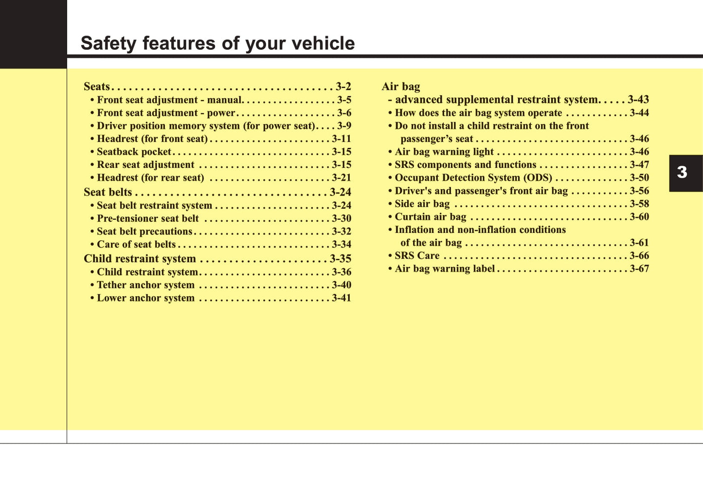 2015 Kia Sorento Owner's Manual | English