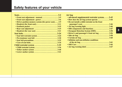 2015 Kia Sorento Owner's Manual | English