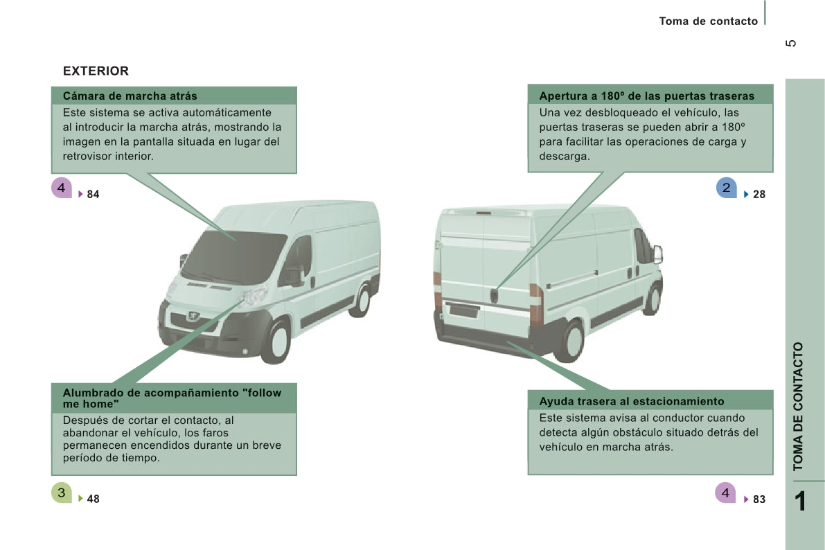 2013-2014 Peugeot Boxer Gebruikershandleiding | Spaans