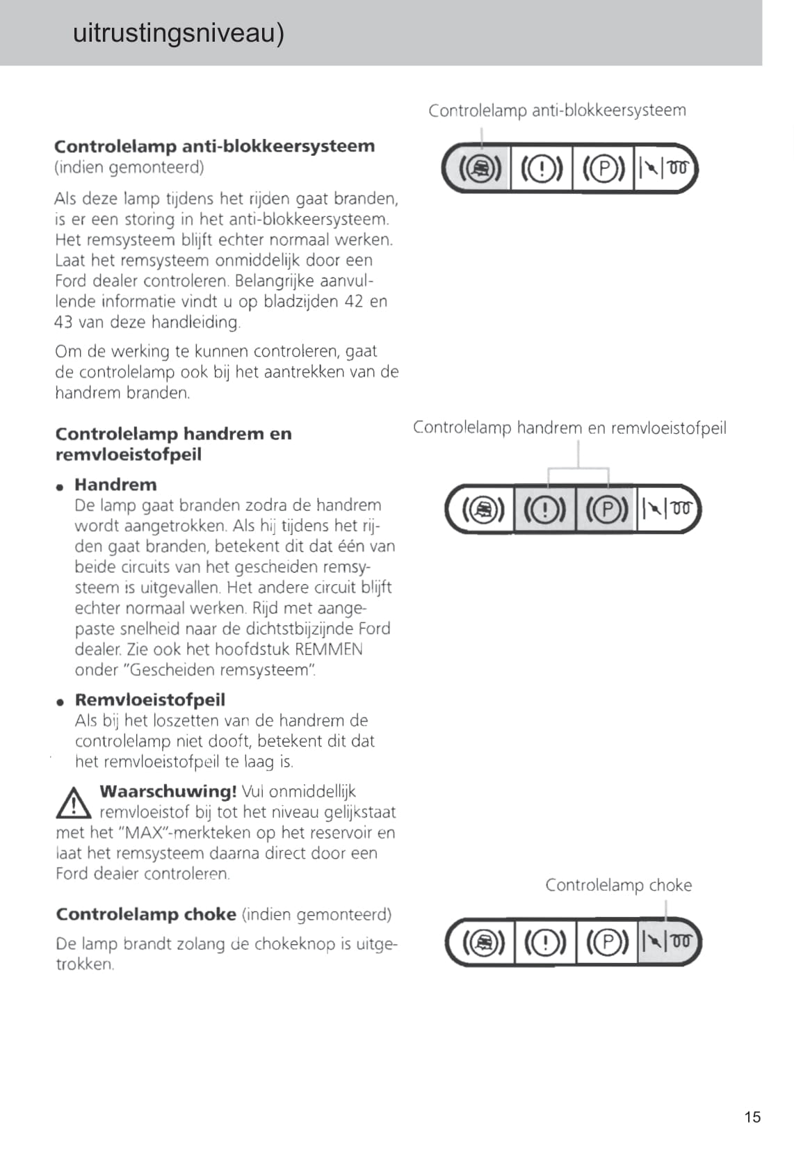 1989-1996 Ford Fiesta Gebruikershandleiding | Nederlands