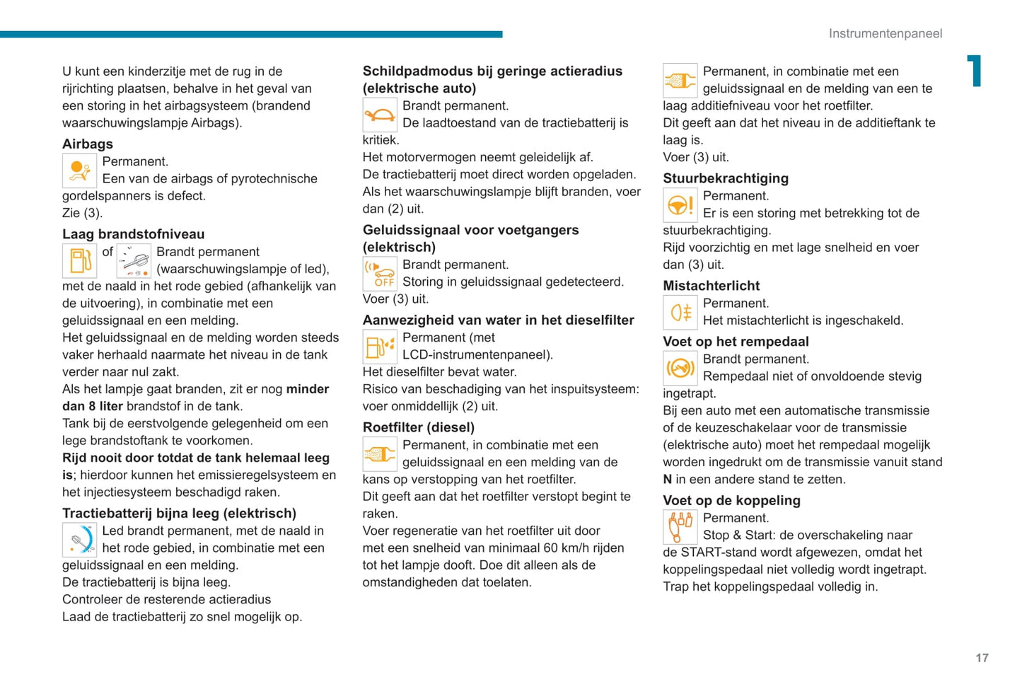 2020-2021 Peugeot Expert/Traveller Owner's Manual | Dutch