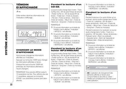 Fiat Fullback RadioNav Guide d'utilisation 2018